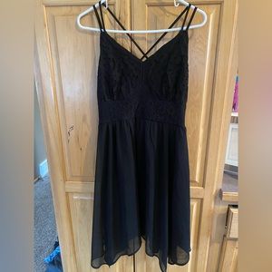 Maurice’s Size L flowy black dress
